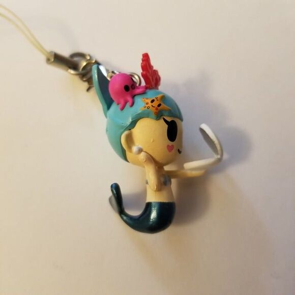 Tokidoki Sea Punk Frenzies Mini Corallina Mermaid Vinyl Figure Blind Box Charm - Picture 2 of 7